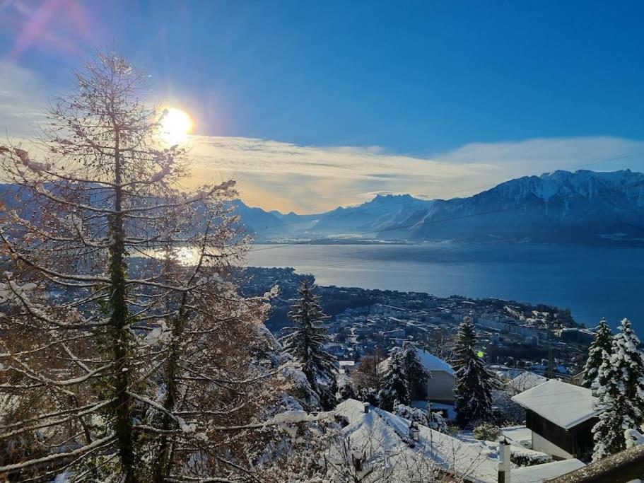 Le Toit De Chardonne - Entre Alpes Et Lac Leman Bagian luar foto