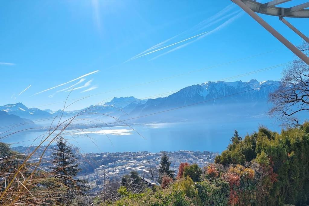 Le Toit De Chardonne - Entre Alpes Et Lac Leman Bagian luar foto